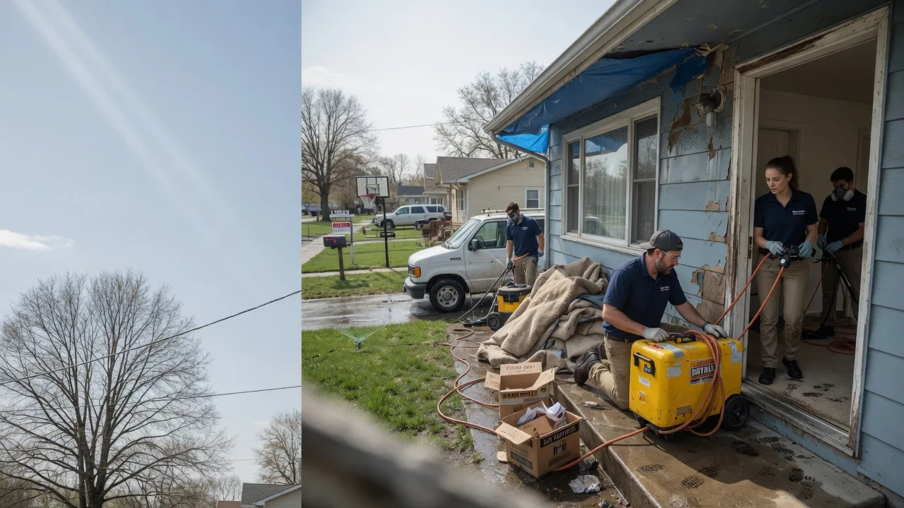Basement Flood Cleanup in Hodgen, OK near me